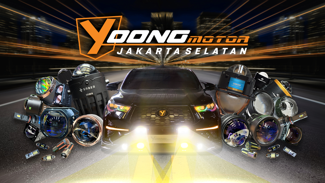 Cover photo of Yoong Motor - Bengkel Lampu Mobil & Custom Headlamp Jakarta Selatan